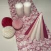 Servietter - Lys Pink - Sovie - Gennemfarvet - 40 x 40 - Image 2