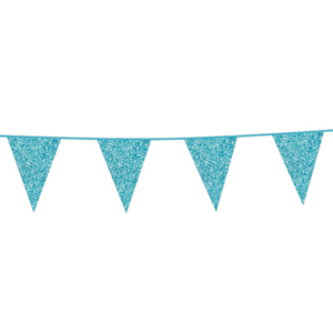 Banner - Lyse Blå Glitter