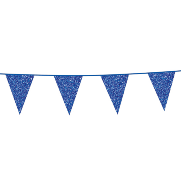 Banner - Mørke Blå Glitter