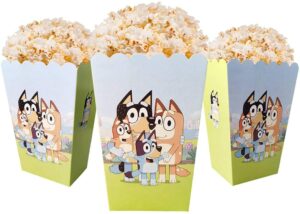 Popcorn Bæger - Bluey - 6 Stk.