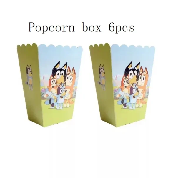 Popcorn Bæger - Bluey - 6 Stk. - Image 2