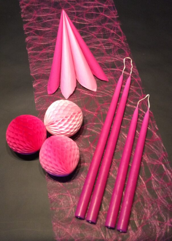 Honeycomb Ball - Pink - 10 cm. - Image 3