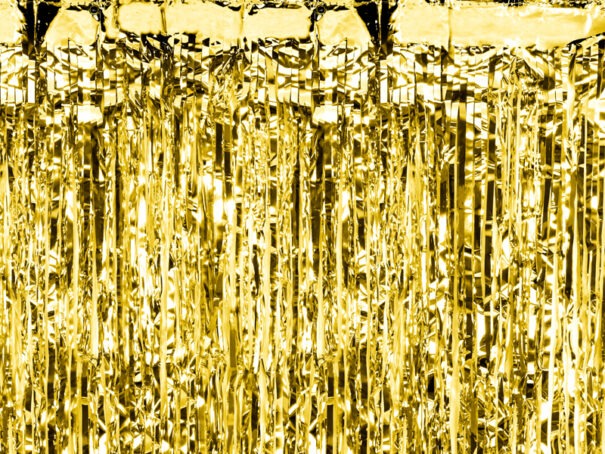 Glitter Gardin - Guld - Image 2