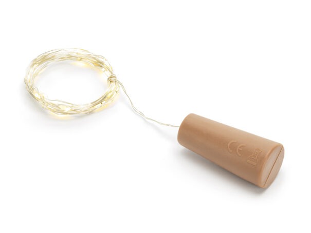 Kork Flaskeprop Med LED Lys - Image 2