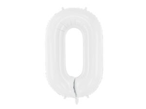 Ballon - Folie - 0 - Hvid - 86 cm.