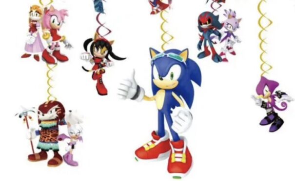 Hvirvler - Sonic - 6 Stk.