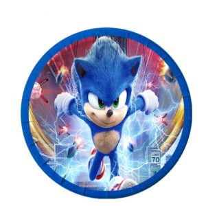 Tallerkner - Sonic - 10 Stk.