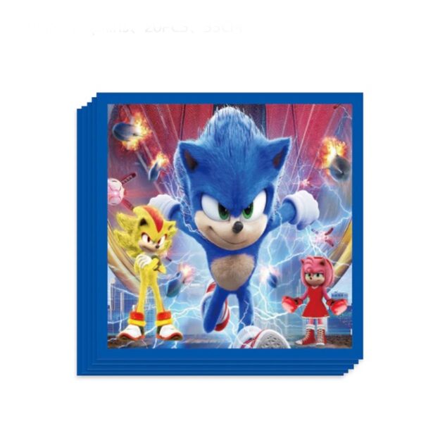 Servietter - Sonic - 20 Stk.