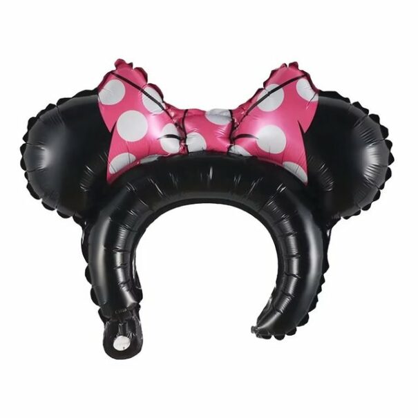 Ballon - Folie - Hårbøjle - Minnie Mouse