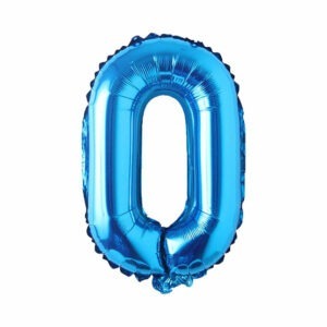 Ballon - Folie - O - Blå