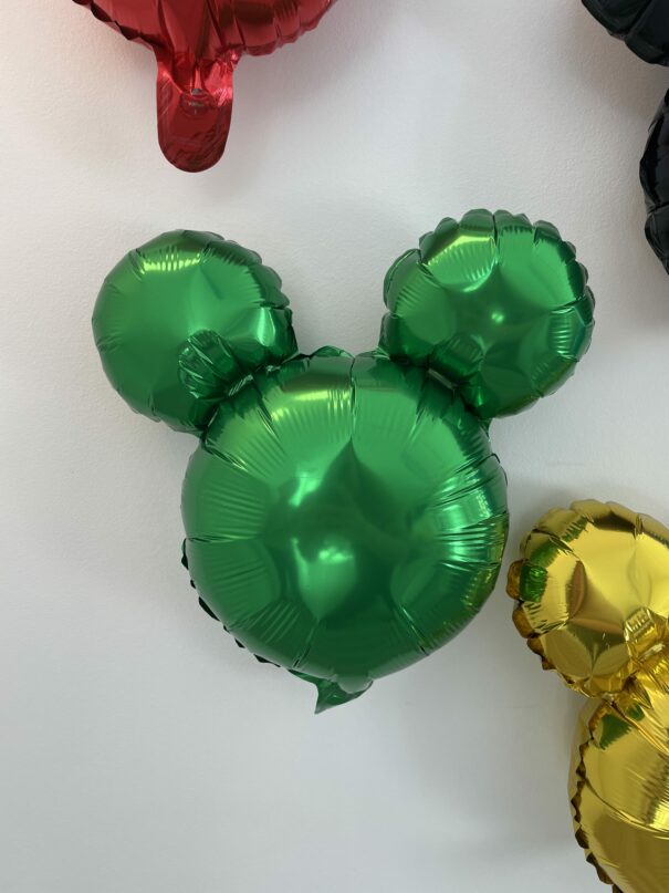 Ballon - Folie - Mickey Mouse - Grøn