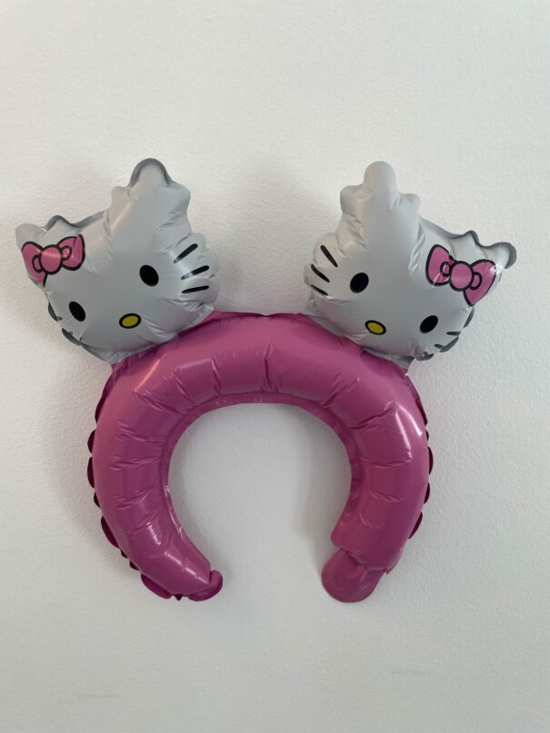 Ballon - Folie - Hårbøjle - Hello Kitty