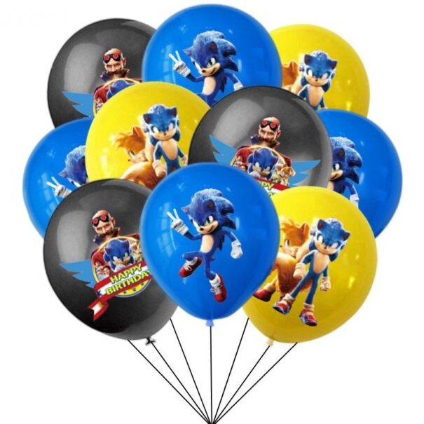 Balloner - Sonic - 6 Stk.