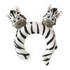 Ballon - Folie - Hårbøjle - Zebra