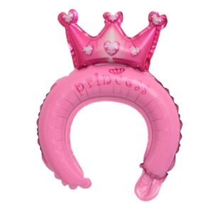 Ballon - Folie - Hårbøjle - Princess