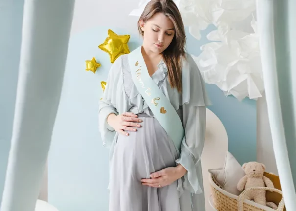 Mom To Be - Blå/Guld - Image 3
