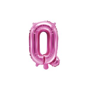 Folie - Ballon - Q - Pink 35 cm.