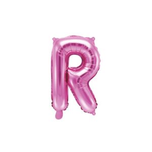 Folie - Ballon - R - Pink - 35 cm.