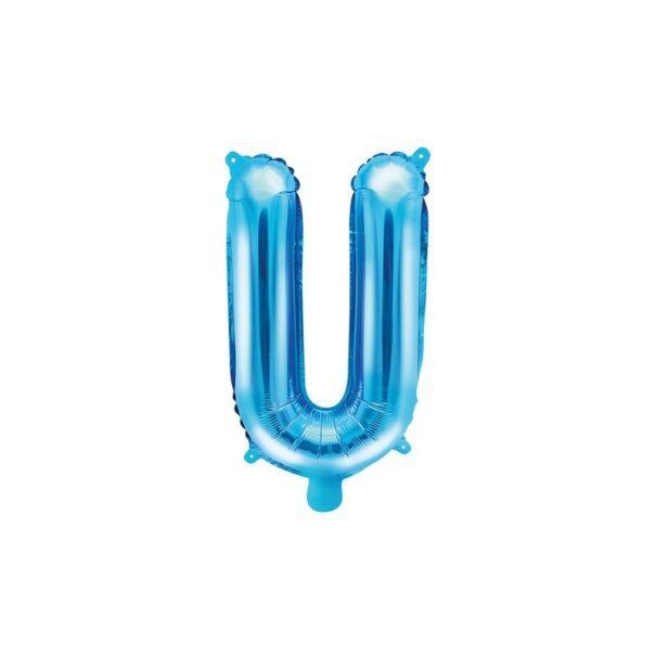 Ballon - Folie - U - Blå