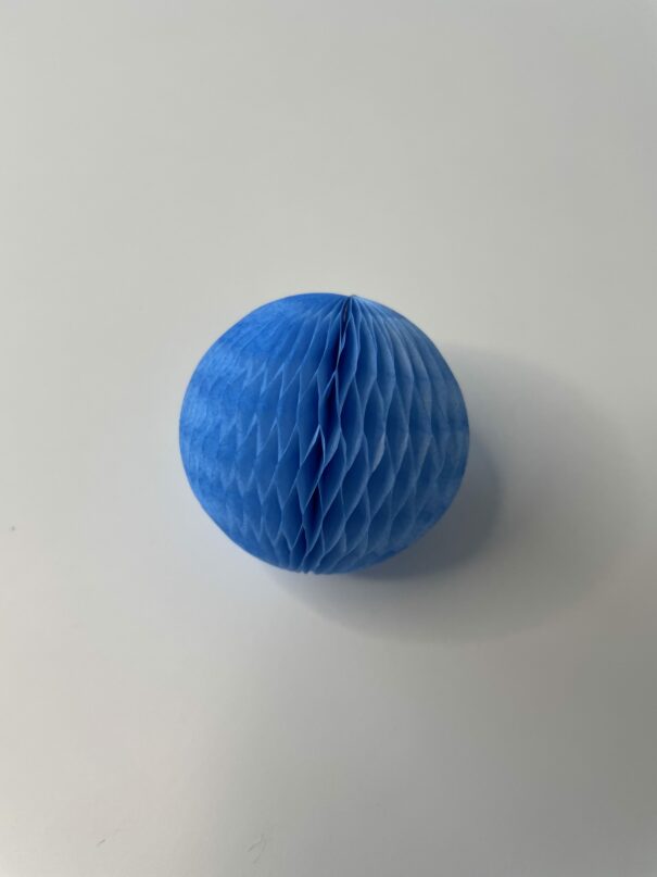 Honeycomb - Lys Blå - 5 cm.