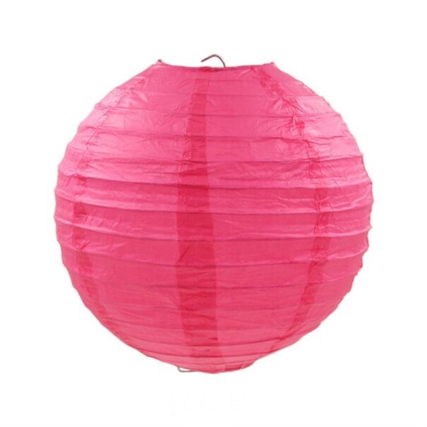Rislampe - Mørk Pink - 10 cm.