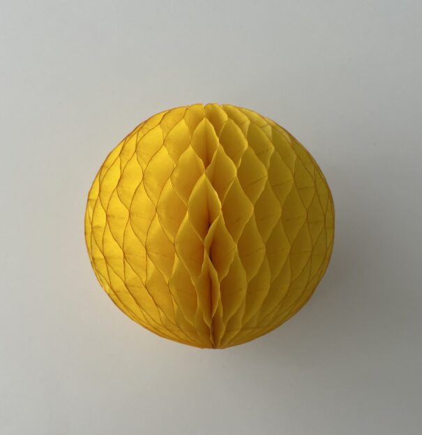 Honeycomb - Gul - 10 cm.