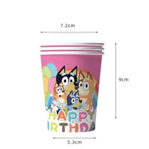 Kopper - Bluey - Pink - 10 Stk.