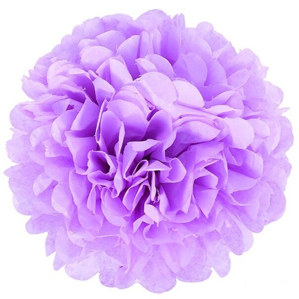 Pompom - Lys Lilla - 30 cm.