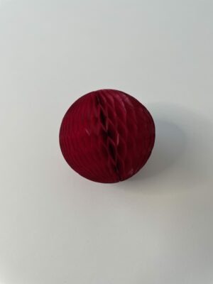 Honeycomb - Rød - 5 cm.