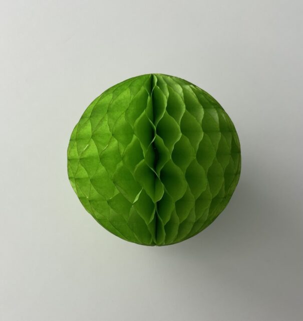 Honeycomb - Lime Grøn - 30 cm.