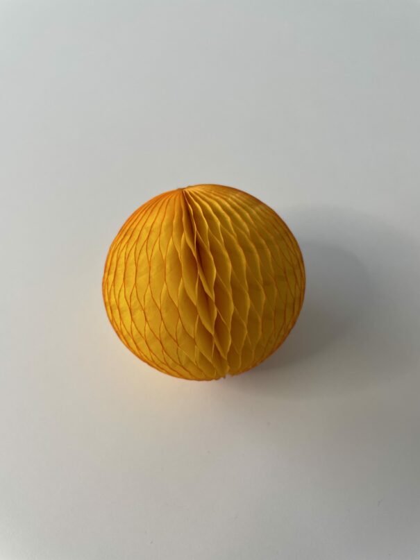 Honeycomb - Gul - 5 cm.