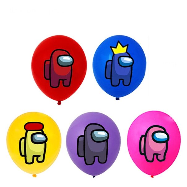 Ballon - Among Us - 5 Stk.