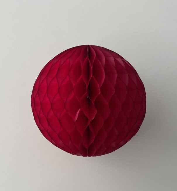 Honeycomb - Mørk Pink - 10 cm.