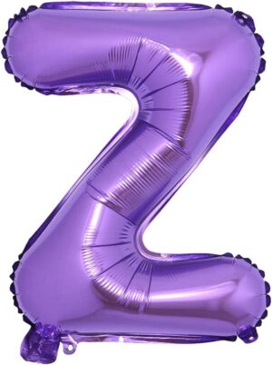 Ballon - Folie - Z - Lilla
