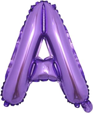 Ballon - Folie - A - Lilla