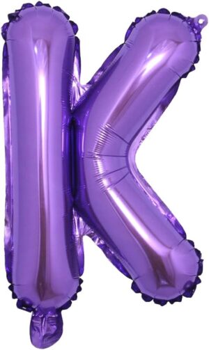 Ballon - Folie - K - Lilla