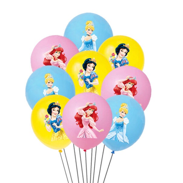 Ballon - Disney Prinsesser - 6 Stk.