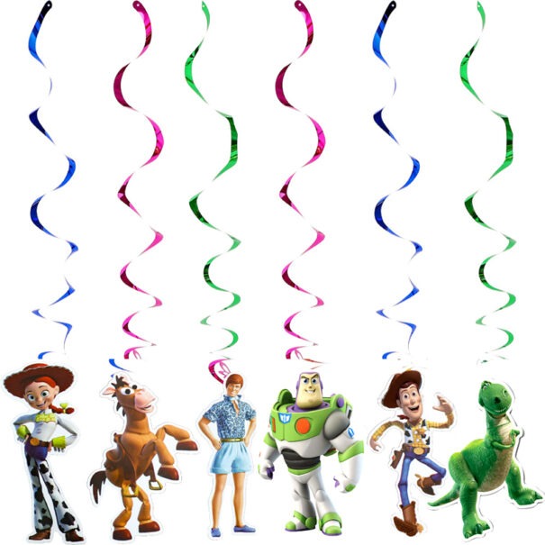 Hvirvler - Toy Story - 6 Stk.