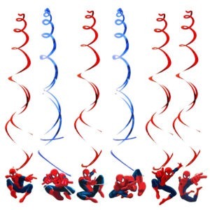 Hvirvler - Spiderman - 6 Stk.
