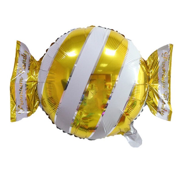 Ballon - Folie - Bolcher - Striber Gul