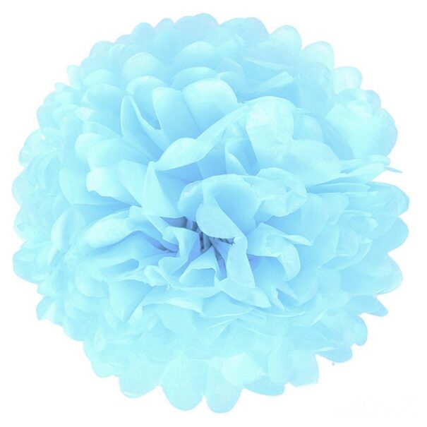 Pompom - Himmel Blå - 30 cm.