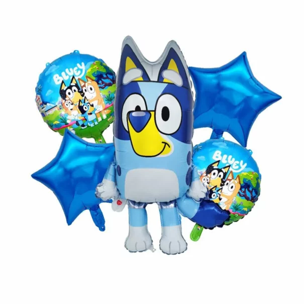 Ballon - Folie - Bluey - 5 Stk.