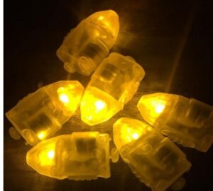 LED Lys - Gul - 1 Stk.