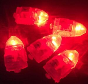 LED Lys - Rød - 1 Stk.