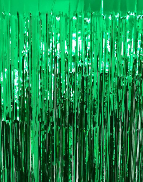 Folie - Glitter Gardin - Grøn - Image 2