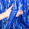 Folie - Glitter Gardin - Blå