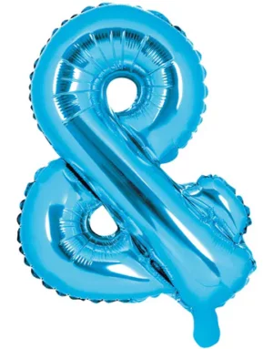 Ballon - Folie - & - Blå