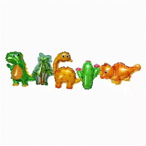 Ballon - Folie - Guirlande - Dino