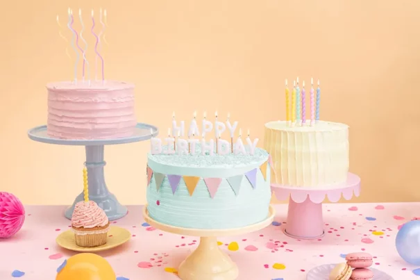 Kagelys - Pastel farver - 6 Stk. - Image 4