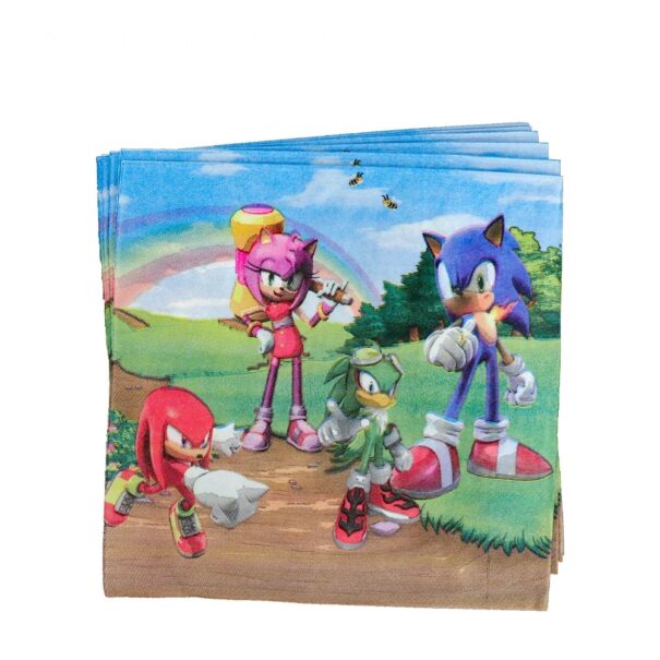 Servietter - Sonic - 20 Stk.